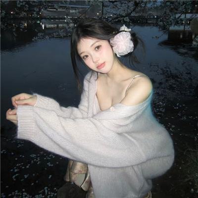 深夜中的企鹅